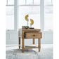 Ashley Sharlance End Table in Light Brown, , large