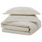 Pem America Chase 3-Piece Full/Queen Comforter Set in Cream and Black, , large