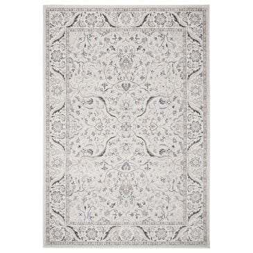 Safavieh Isabella  4" x 6" Light Grey and Cream Area Rug, , large