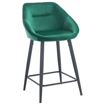 Safavieh Zorica Counter Stool in Emerald, , large