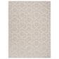 Nourison Horizon HOZ01 Grey 5" x 7" Indoor/Outdoor Area Rug, , large