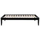 Linon Home Decor Polly Twin Platform Bed in Bold Black, , large