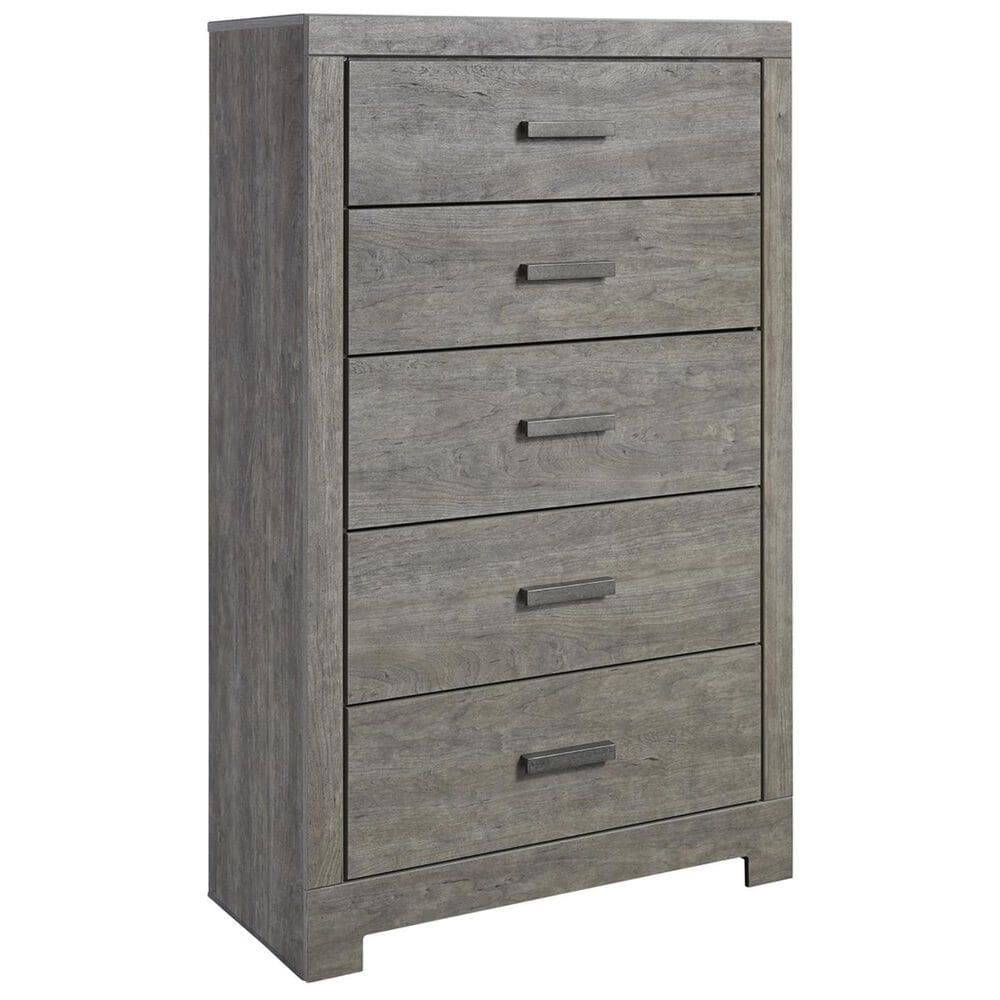 Ashley Culverbach 5 Drawer Chest in Driftwood Gray, , large