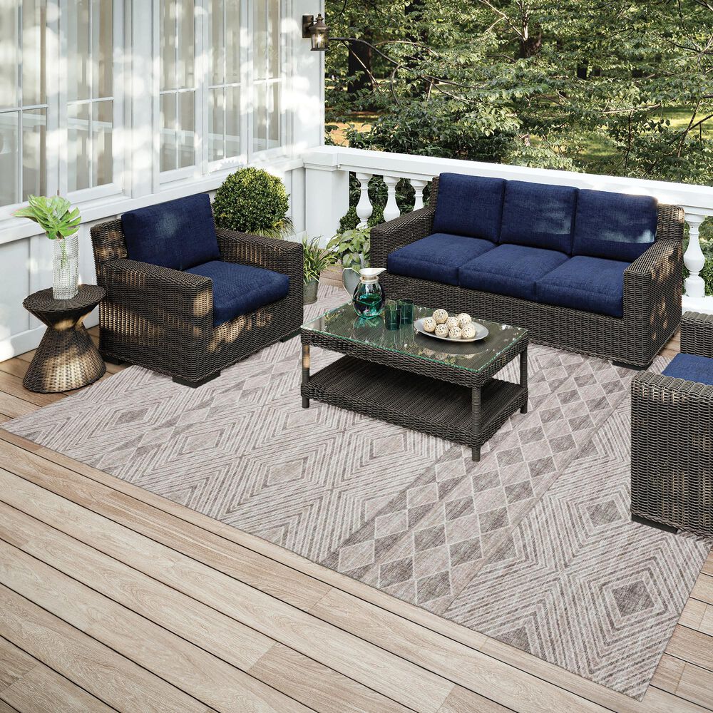 Dalyn Rug Company Sedona 6&#39; x 9&#39; Sage Indoor/Outdoor Area Rug, , large