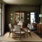 Hooker Furniture Archives Arm Chair with Curate Wheat Upholstered in Classic Walnut, , large