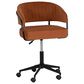 Linon Home Decor Prestwick Office Chair in Caramel, , large