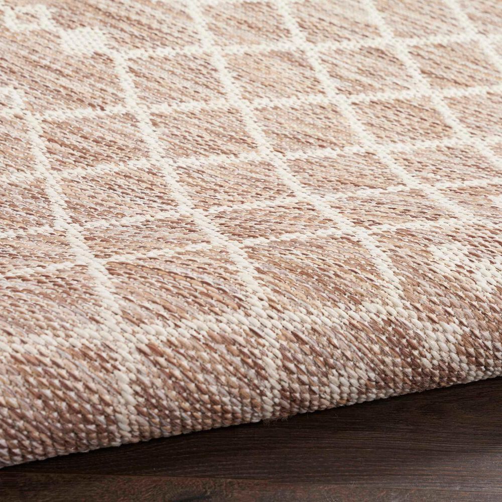 Nourison Positano Southwestern Beige 4&#39; x 6&#39; Indoor/Outdoor Area Rug, , large
