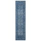 Safavieh Tulum TUL264N 2" x 11" Ivory and Navy Runner, , large