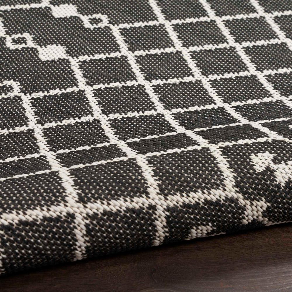 Nourison Positano Southwestern Black 9&#39; x 12&#39; Indoor/Outdoor Area Rug, , large
