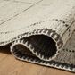 Amber Lewis x Loloi Bowie Ivory and Mocha 7"9" x 9"9" Area Rug, , large