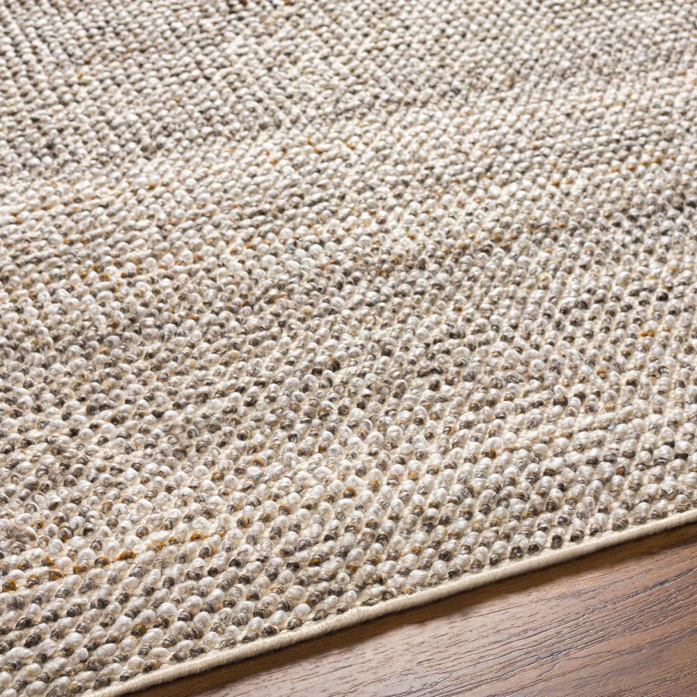 Surya Reika REK-2301 2&#39; x 3&#39; Off-White, Gray, Light Gray, Brick Red Area Rug, , large