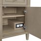James Martin Vanities Lorelai 60" Double Vanity in Whitewashed Oak with 3 cm Arctic Fall Solid Surface Top, , large