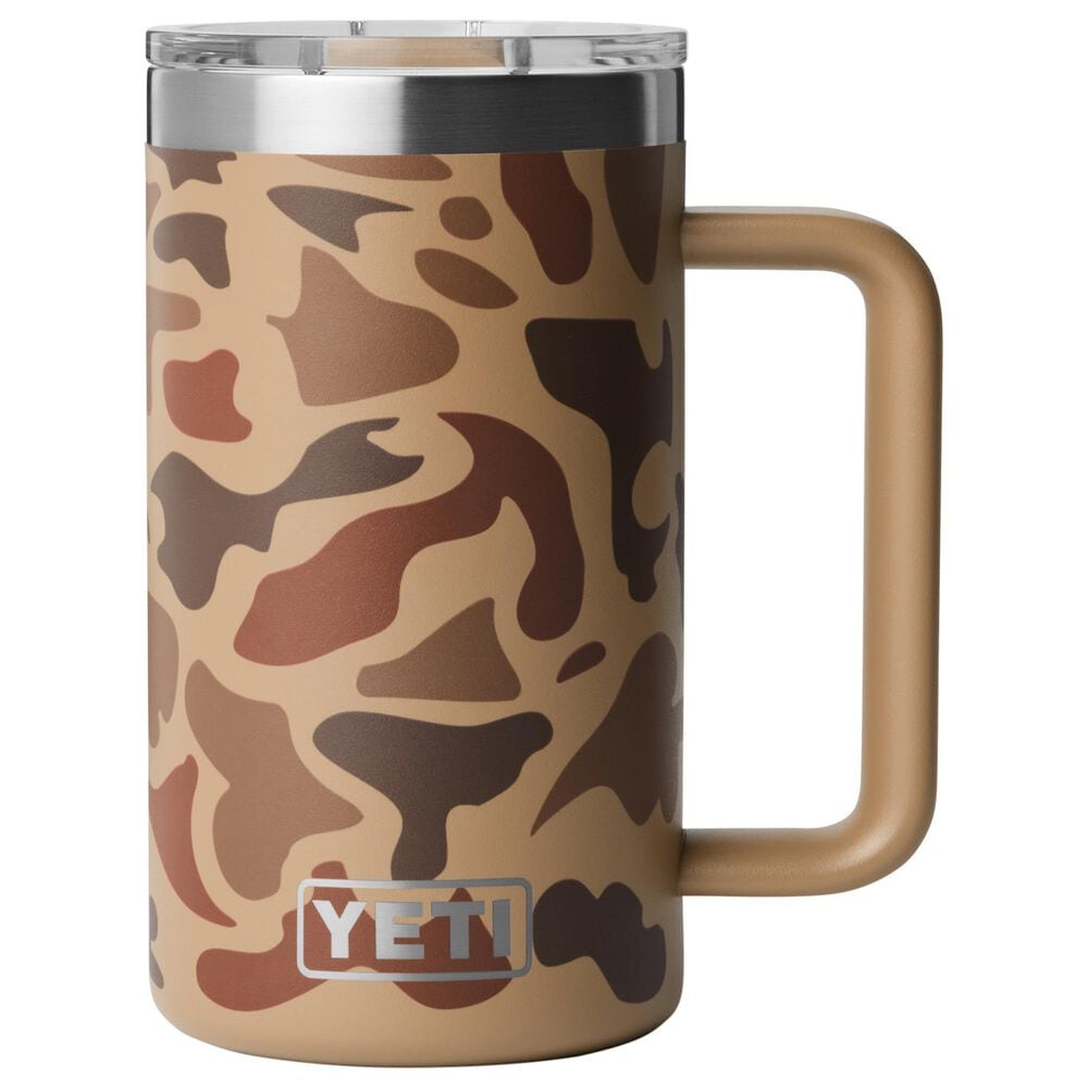 YETI Rambler 24 Oz DuraSip Ceramic Lining Mug 2.0 with MagSlider Lid in Wetlands Camo, , large