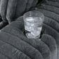 Ashley Midnight-Madness Oversized Chaise in Gunmetal, , large