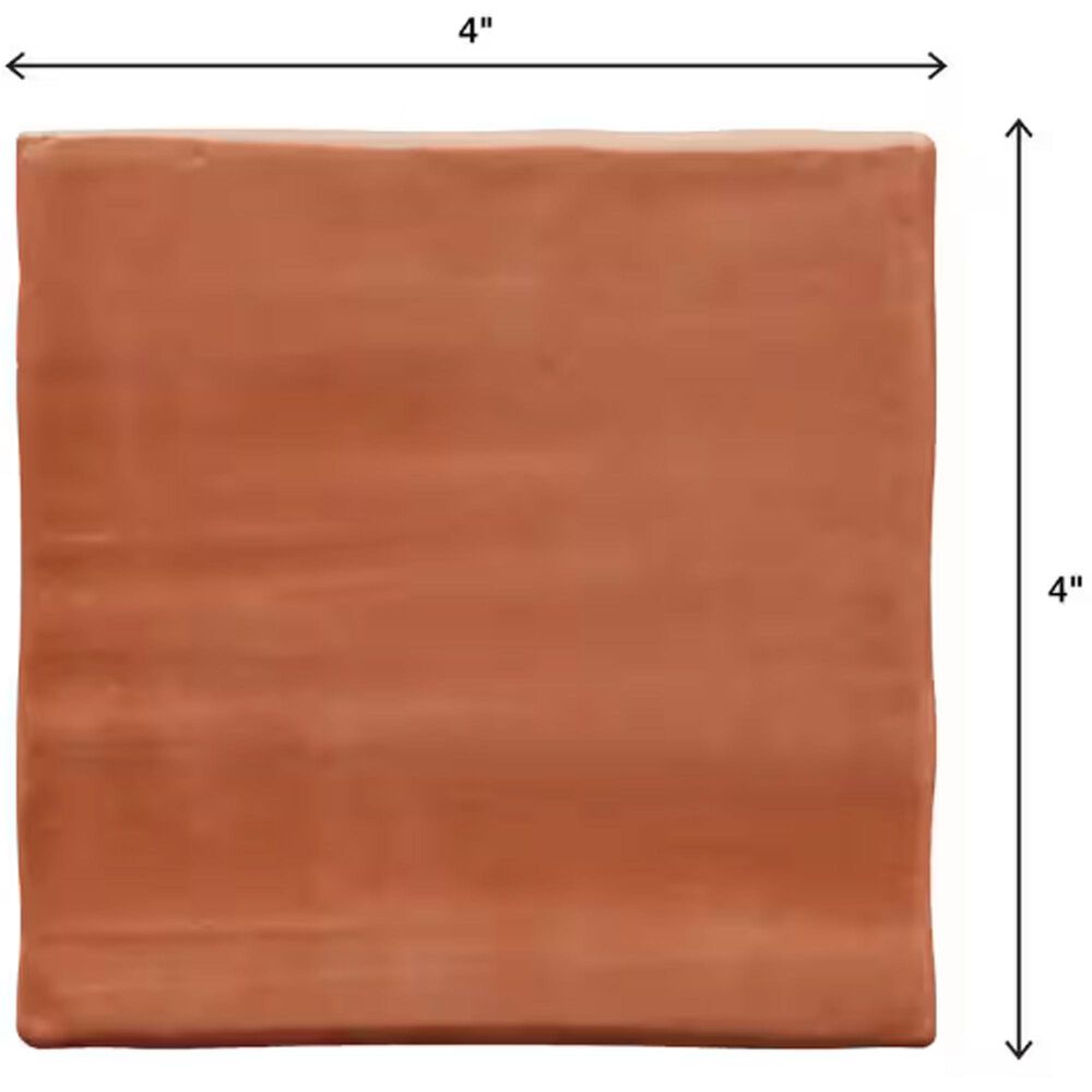Dal-Tile Artcrafted Cotto 4&quot; x 4&quot; Ceramic Tile, , large
