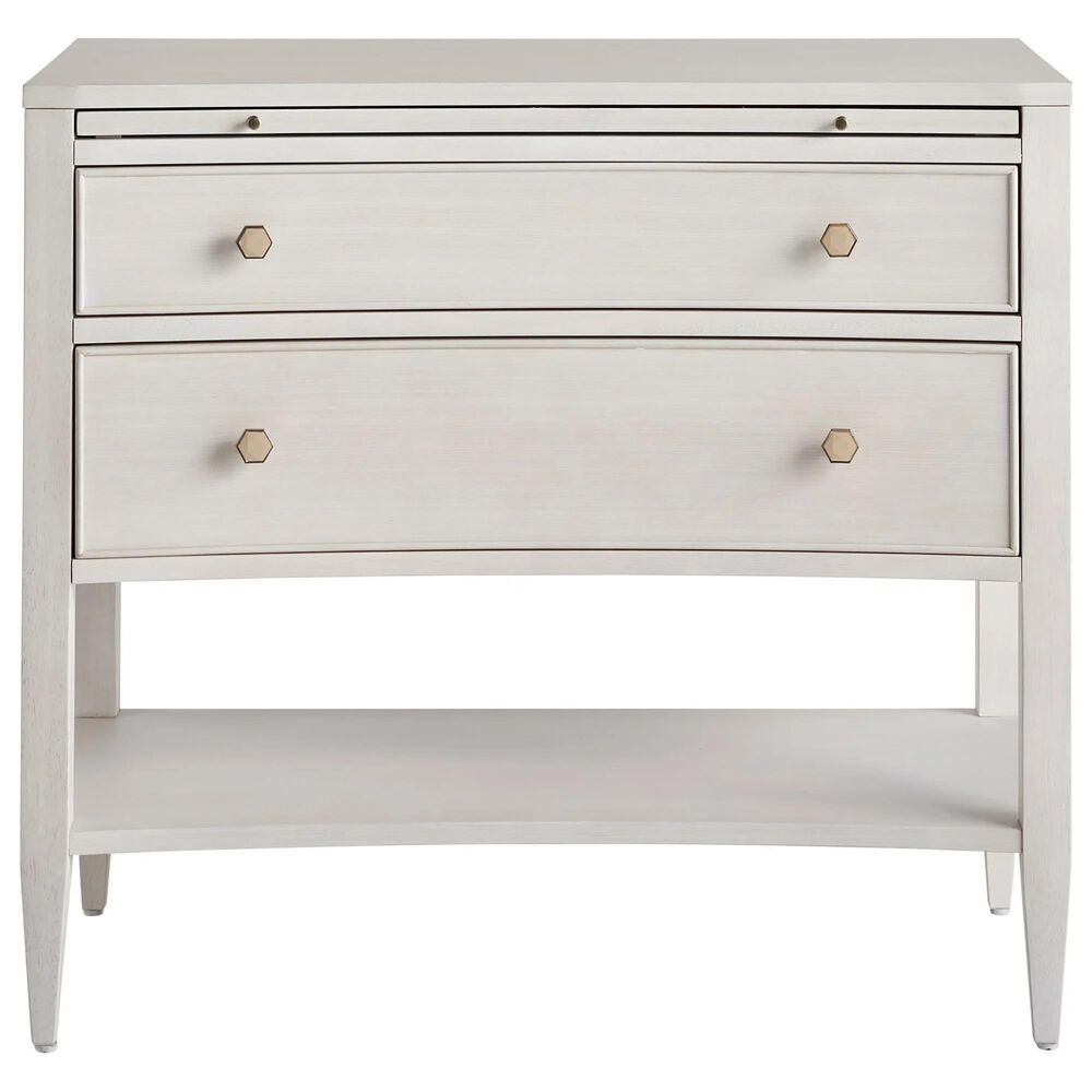 Furniture Worldwide Love Joy Bliss 4 Piece Queen Bedroom Set in Alabaster and Soft Gold, , large