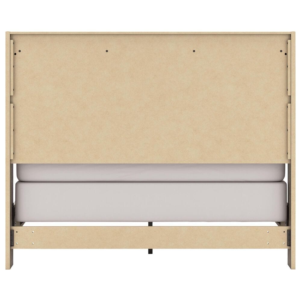 Ashley Elbrim 5-Piece Queen Bedroom Set in Brown with LED and USB Ports, , large
