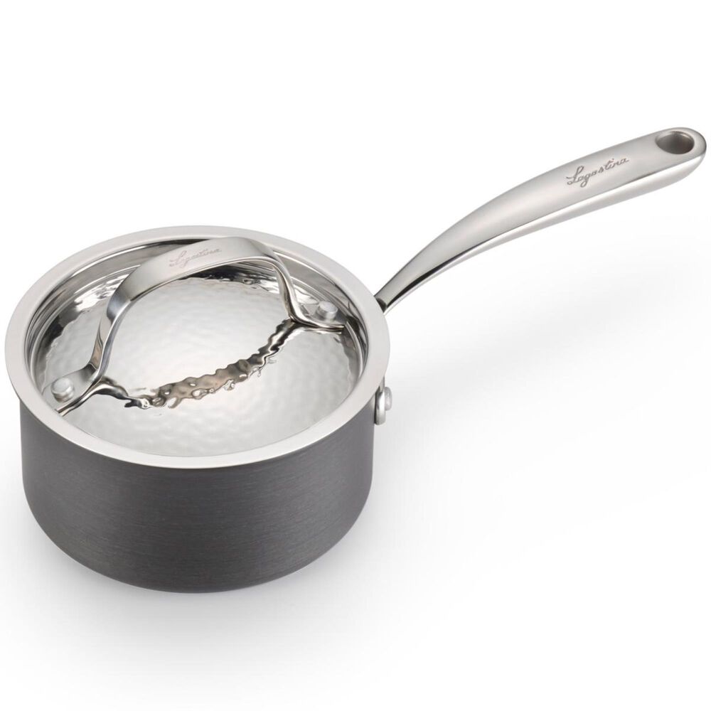 Lagostina Nera 2 Qt. Saucepan with Lid, , large