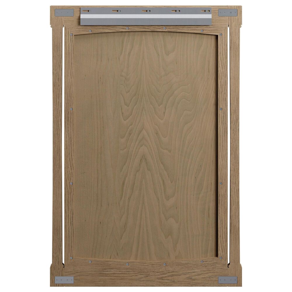 James Martin Kinnsden 26" Rectangular Mirror in Weathered Oak, , large