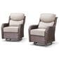 Sunwell Garden 4-Piece Firepit Set in Beige, , large