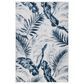 Safavieh Cabana CBN452N 4" x 6" Grey and Navy Indoor/Outdoor Area Performance Rug, , large