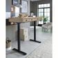 Riva Ridge Emerson 60" Lift Desk in Light Elm and Black, , large