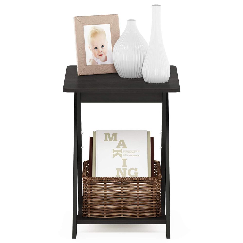 HOMLUX End Table in Espresso, , large