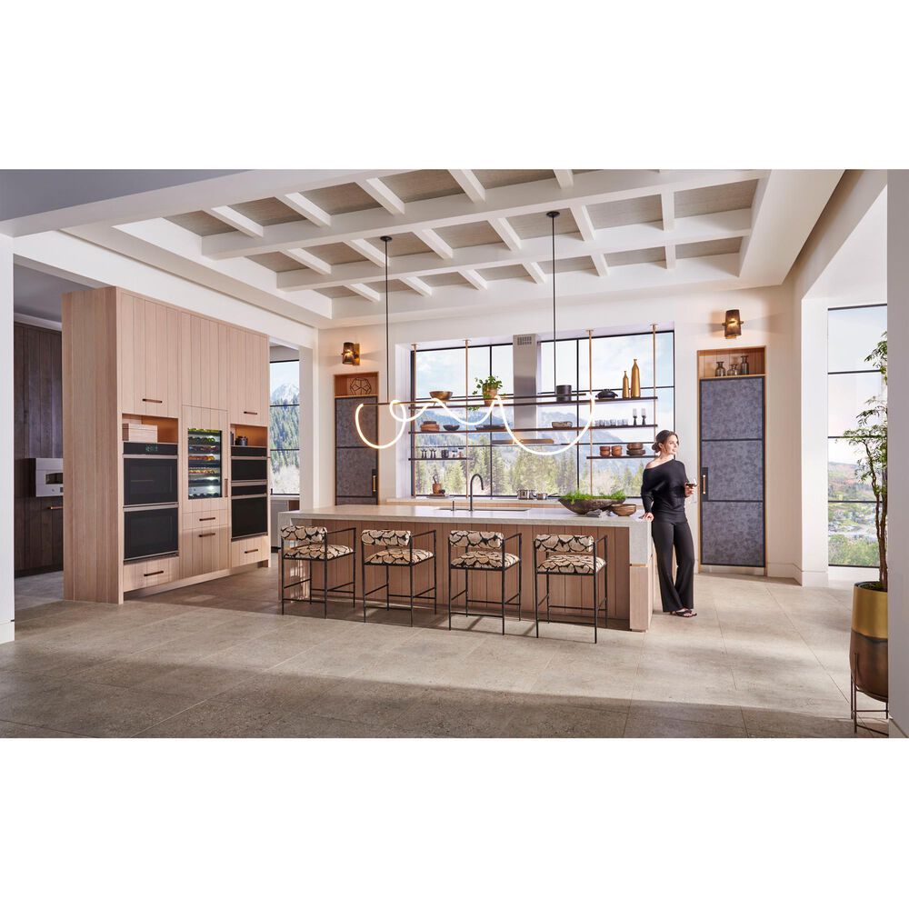 Monogram 30&quot; Integrated Column Freezer with Left Handle- - Panel Sold Separately, , large