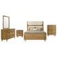 Pacific Landing Bennett 5 Piece Queen Bedroom Set in Light Oak, , large