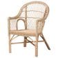 Baxton Studio Zaira Arm Chair in Natural, , large