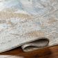Surya Brunswick Cream, Tan, Taupe, Light Slate, Blue and Seafoam 2"7" x 10" Runner, , large