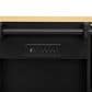 HOMLUX 51" Kitchen Island with Pull Out Trash Can Storage in Black, , large