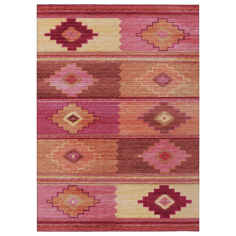 Dalyn Rug Company Phoenix 9" x 12" Rose Indoor/Outdoor Area Rug, , large