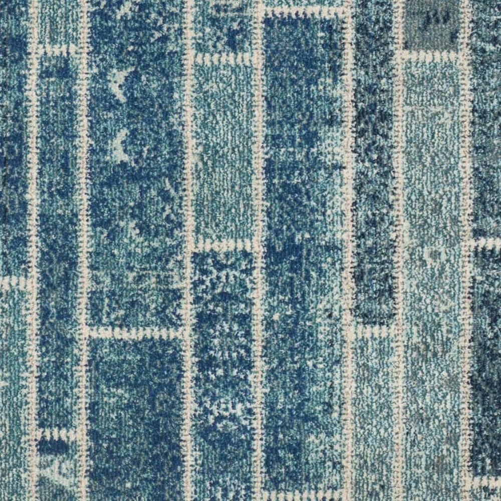 Safavieh Monaco MNC216J-28 2&#39;2&quot; x 8&#39; Blue/Multi Runner, , large