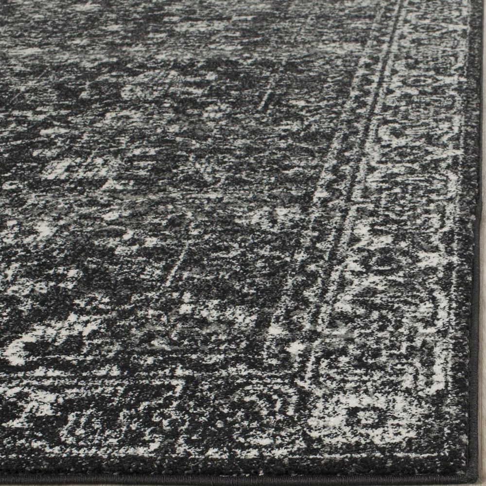 Safavieh Evoke EVK270K 10&#39; x 14&#39; Charcoal and Ivory Area Rug, , large