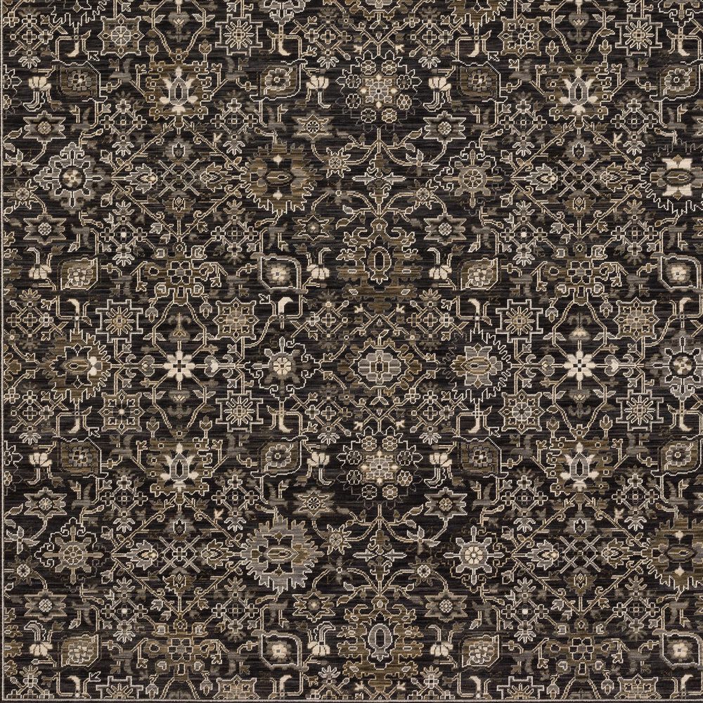 Oriental Weavers Acacia Black and Tan 3&#39;3&quot; x 5&#39; Area Rug, , large