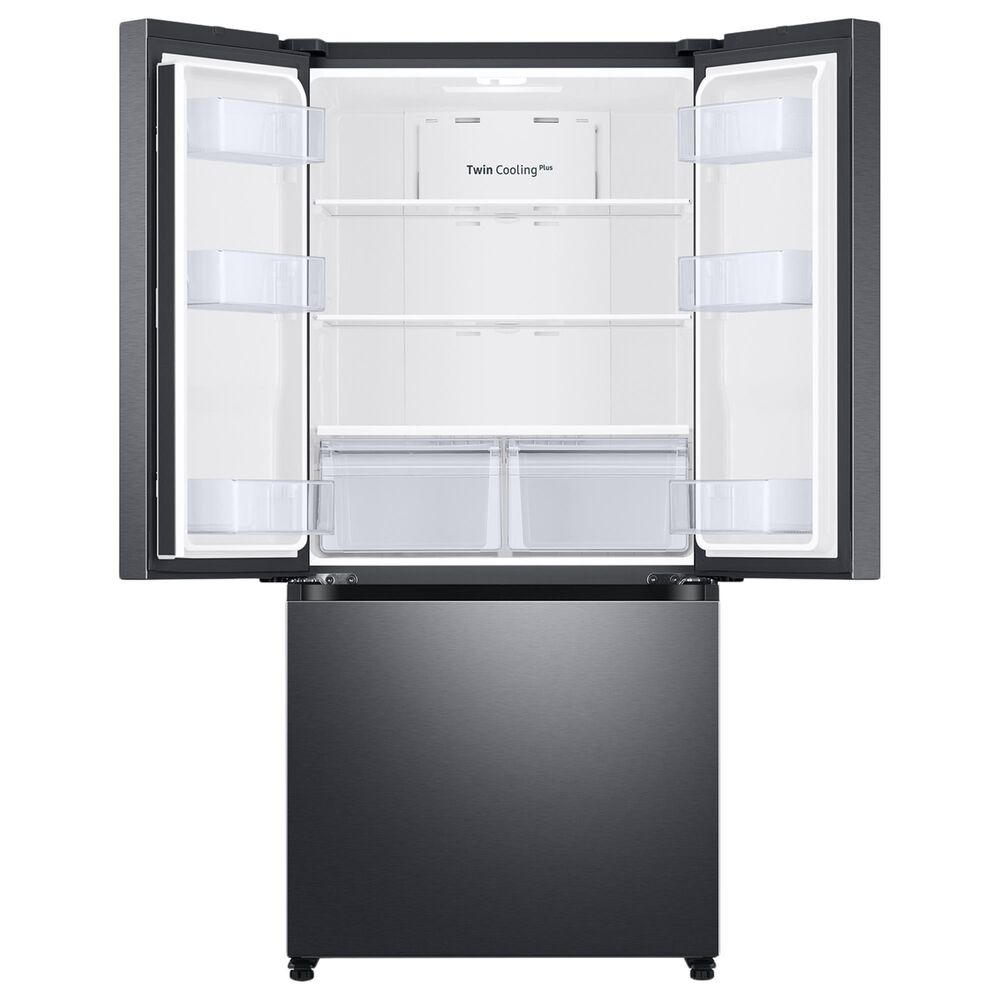 Samsung 17.5 Cu. Ft. French Door Refrigerator in Black Stainless Steel, , large