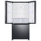 Samsung 17.5 Cu. Ft. French Door Refrigerator in Black Stainless Steel, , large