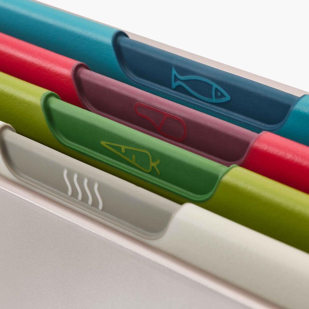 Joseph Joseph Folio Icon 4-Piece 12&quot; x 8&quot; Chopping Board Set in Multicolor, , large