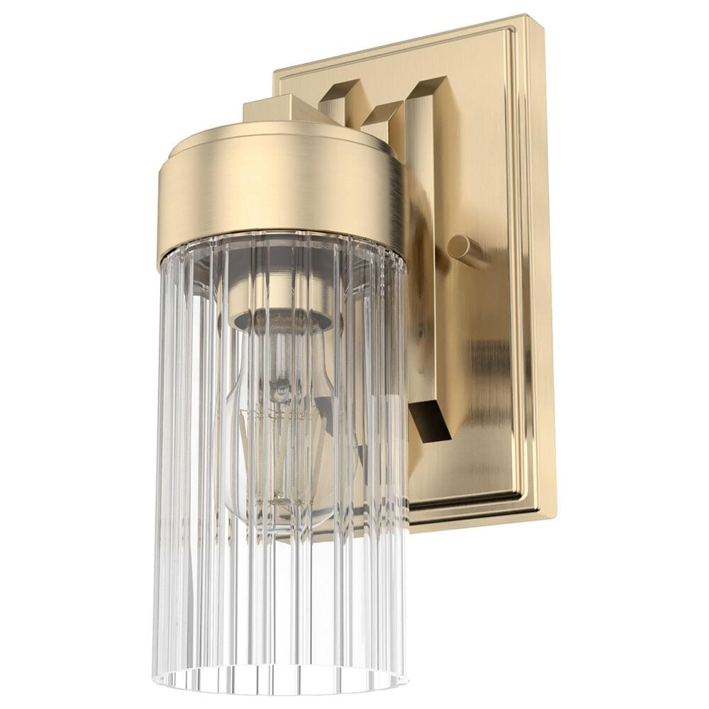 Hunter Gatz 1-Light Wall Sconce in Alturas Gold, , large