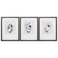 Propac "Oyster Shell Study" Wall Art in Neutral (Set of 3), , large