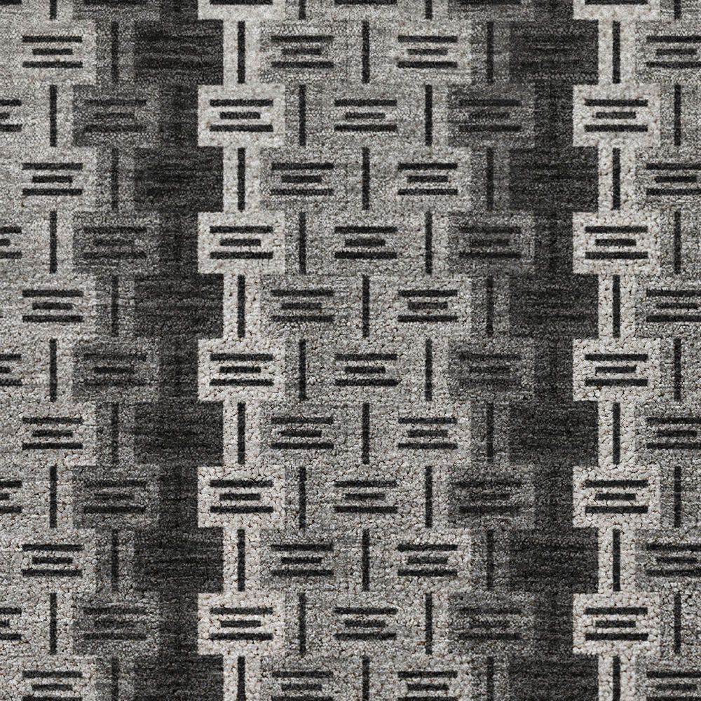 Dalyn Rug Company Kenner KN3 Black 6'6" x 9'6" Area Rug, , large