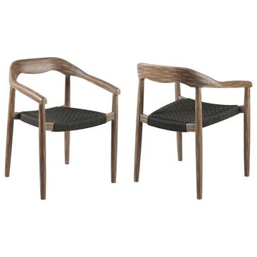 Blue River Santo Patio Dining Chair in Charcoal/Eucalyptus (Set of 2), , large