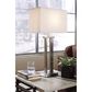 Ashley Aniela Metal Table Lamp In Silver (Set Of 2), , large