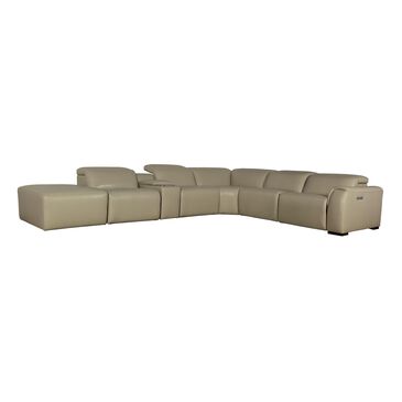 Interlochen 7-Piece Power Reclining Reversible L-Shaped Sectional in Tan, , large