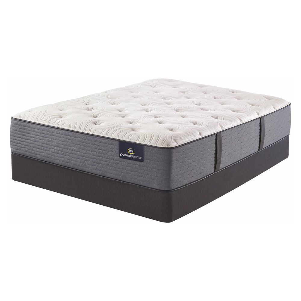 Serta Perfect Sleeper Early Cove Plush King Mattress with High Profile Box Spring, , large