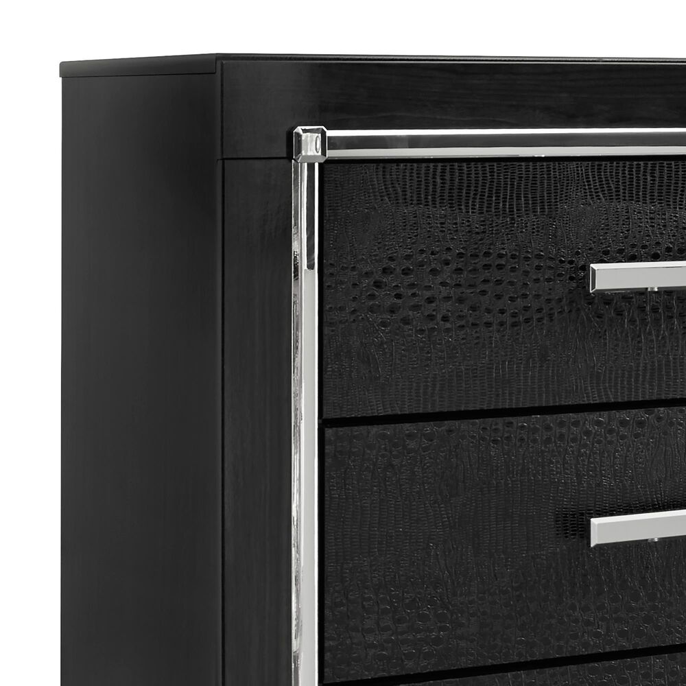 Signature Design by Ashley Kaydell 5 Drawer Chest in Dark Gray, , large