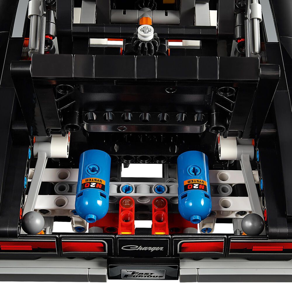 LEGO Technic Fast and Furious Dodge Charger R/T Car Building Set, , large
