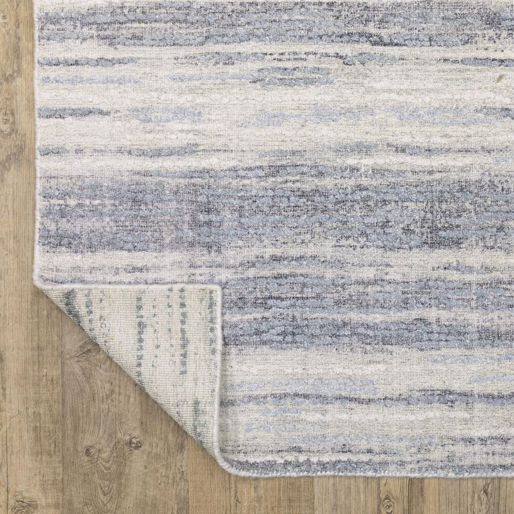 Oriental Weavers Clarke Ivory and Blue 6&#39; x 9&#39;Area Rug, , large