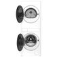 Whirlpool 2.7 Cu. Ft. Washer and 4.3 Cu. Ft. Electric Dryer Stack Laundry in White, , large